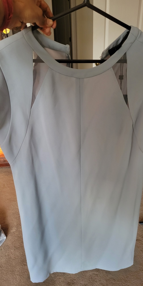 Pale blue sleek bcbg with tags